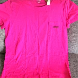 PINK short sleeve shirt